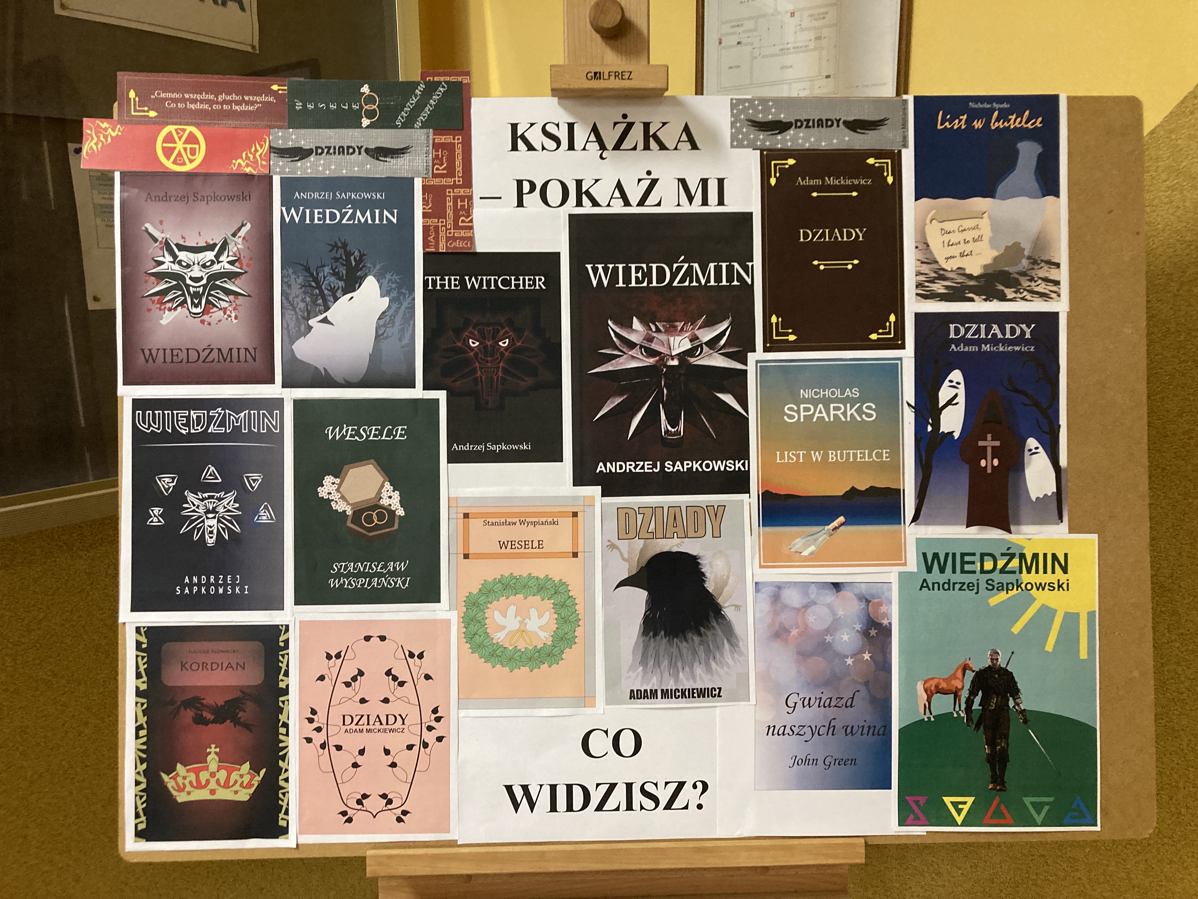 Prezentacja okładek Prezentacja okładek