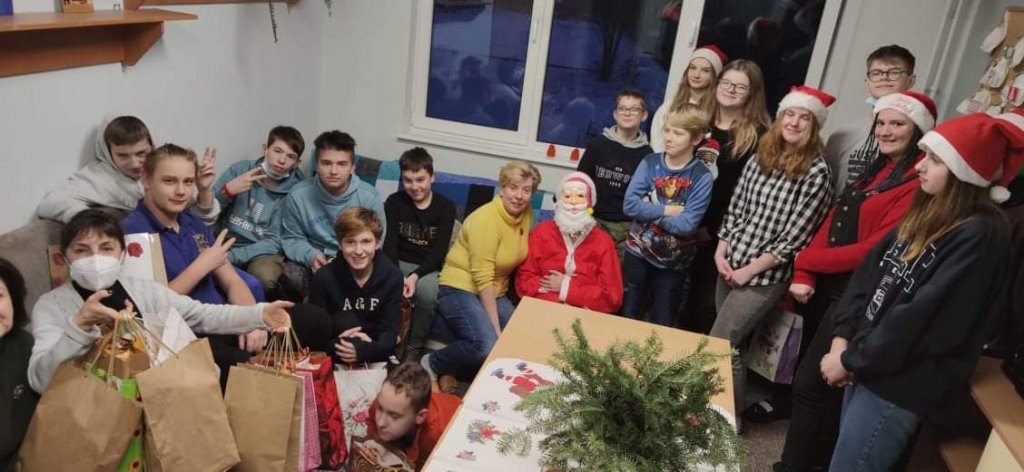„Mikołajki”  dla wychowanków Młodzieżowego Ośrodka  Socjoterapii w Kartuzach